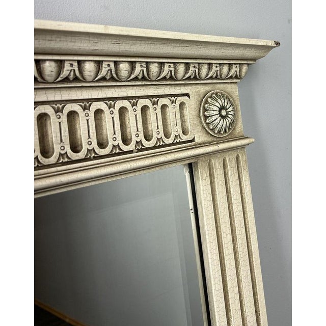 Vintage Carved Wall Mirror For Sale - Image 6 of 9