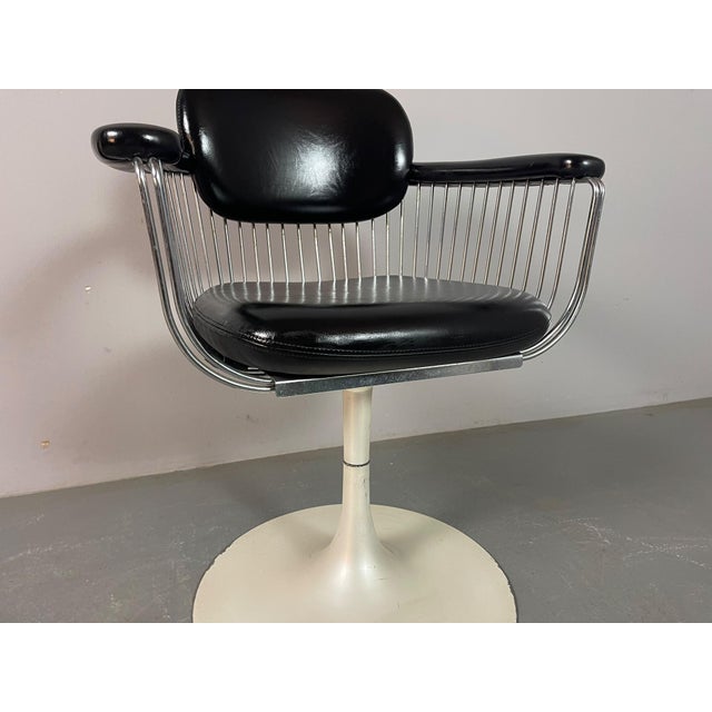 Mid-Century Modern Belgian Swivel Armchair by Rudi Verelst for Novalux, 1970s For Sale - Image 10 of 13