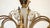 Antique Gilded Metal and Glass Chandelier from Unbekannt, 2000s, in Very Good conditions. Designed from 2000 I have...