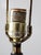 Vintage Brass Urn Table Lamps Pair For Sale - Image 11 of 12