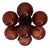Sakura Bronzed Frosted Amethyst Globe Flush Mount by Fabio LTD For Sale