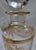 Antique French Gilt Crystal Vanity Set by Cristalleries De Saint Louis, 1890s, Set of 4 For Sale - Image 3 of 7