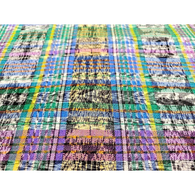 Ralph Lauren Vintage Guatemalan Jaspe Ikat Cotton Textile, 4" Yards Long For Sale - Image 4 of 11