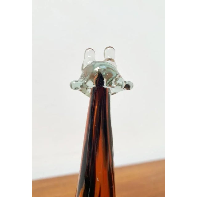 Vintage Handmade African Glass Giraffe from Ngwenya Glass For Sale - Image 17 of 18