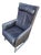 Modern Leather Lounge Chair with Steel Base from Montis, Netherlands, 1970s For Sale