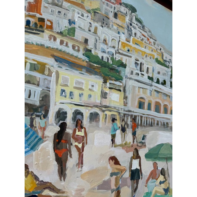 "Positano Dreaming" Original Painting For Sale In Atlanta - Image 6 of 8
