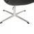 Vintage Swan Chair in Black Leather by Arne Jacobsen, 1964 For Sale - Image 9 of 18