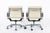 Eames for Herman Miller Tan Cream Office Chairs in Schumacher Vegan Leather For Sale In Detroit - Image 6 of 11