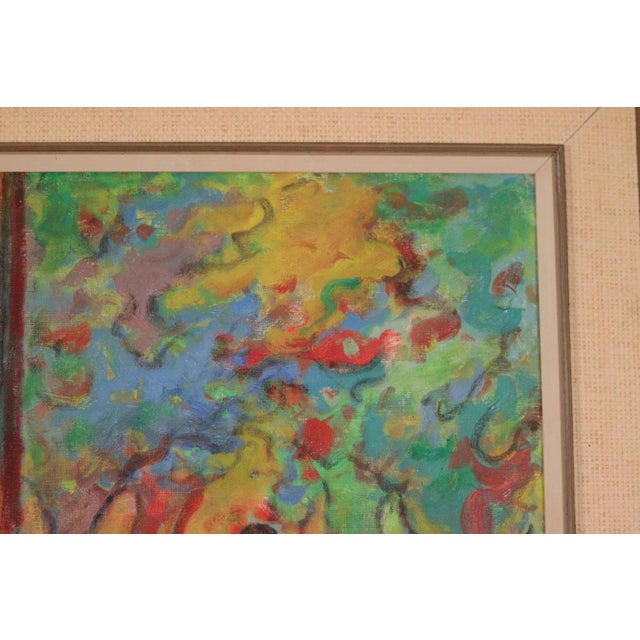 Nathan Gutman, Dance, 1960s, Oil on Canvas, Framed For Sale - Image 12 of 18