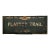 Authentic Old Aged & Weathered Hand Painted Wood Sign From Flattop Trail Rocky Mountian National Park Colorado For Sale