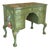Antique Solid Wood Vanity or Console – Custom Hand-Painted Boho Tropical Décor For Sale