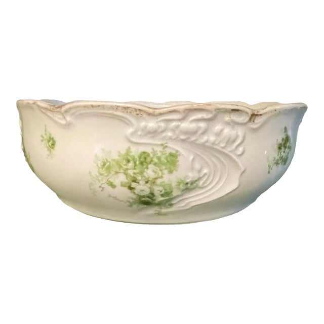 Antique Limoges Serving Bowl, j.p.l. Jean Pouyat, Limoges For Sale