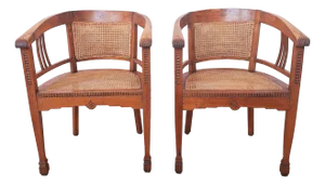Set of Art Nouveau Armchairs, 1910s
