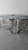 Donghia Donghia Forma Coffee Table in Polished Chrome and Smoked Glass - 6 Pieces For Sale - Image 4 of 15