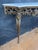 Metal Neoclassical Gilt Bronze and Marble Console Table with Eagle Motif, 1940s For Sale - Image 7 of 9