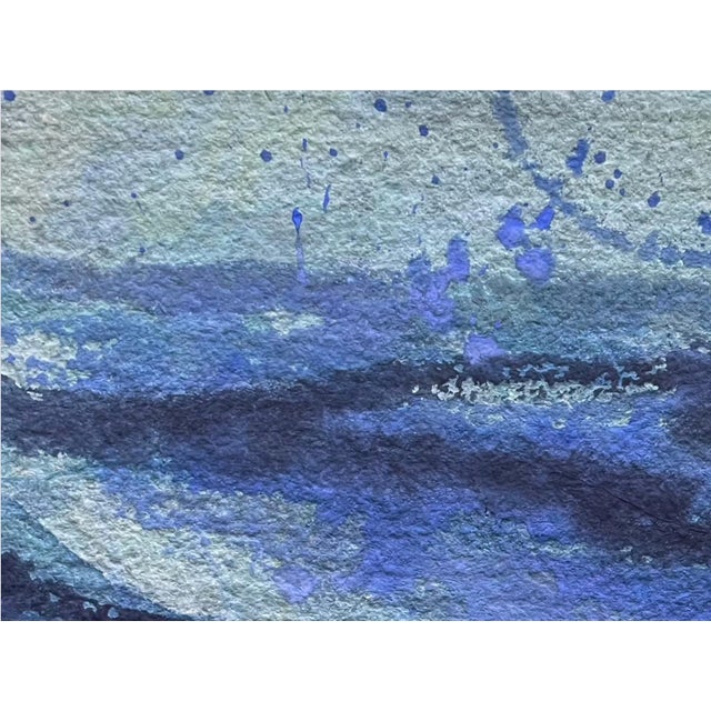 Modern Thriving, Botanical Painting on Cotton Paper For Sale - Image 3 of 5