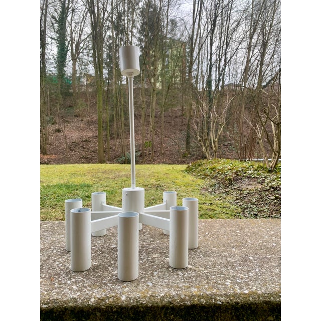 Metal Mid-Century Modern Pendant Lights, 1960s, Set of 2 For Sale - Image 7 of 11