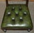 Four Fine Antique Victorian Green Leather Hardwood Chesterfield Dining Chairs 4, 1880, Set of 4 For Sale - Image 4 of 18