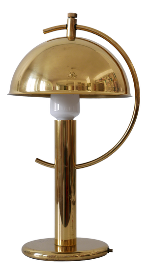 Mid-Century Modern Brass Table Lamp by Gebrüder Cosack, Germany, 1960s