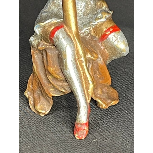 Antique Karl Kauba Vienna Bronze Mechanical "Naughtie" Metamorphosis Figurine Kk For Sale - Image 10 of 13