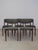 Chairs attributed to Gianfranco Frattini for Cantieri Carugati, 1960, Set of 5 For Sale - Image 6 of 6