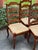 Farmhouse Late 20th Century French Farmhouse Ladderback Chairs - Set of 4 For Sale - Image 3 of 11