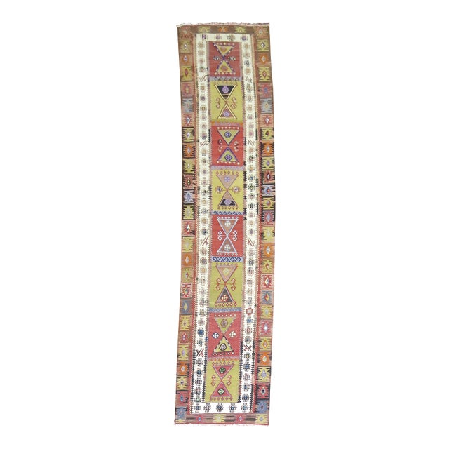 Antique Kilim Runner For Sale