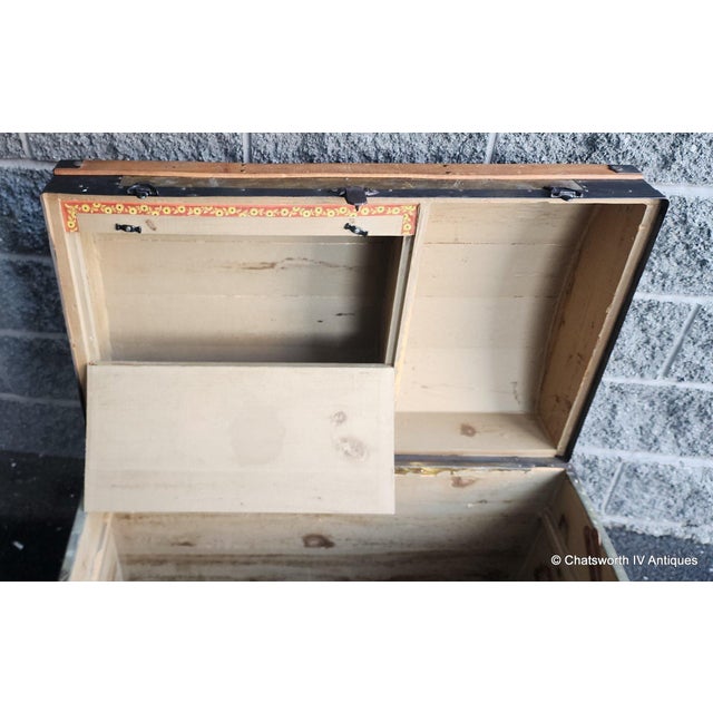 Very good condition. Missing insert tray which is common but retains the drop down storage. Hinge will need to be...