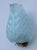 Art Deco Set of 2 Wall Light Blu Colour Murano Glass Leave by Barovier E Toso, 1950s For Sale - Image 3 of 15