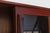 Mid-Century Modern Danish Modern Harry Ostergaard Glass Front Book Case Display in Rich Teak For Sale - Image 3 of 7