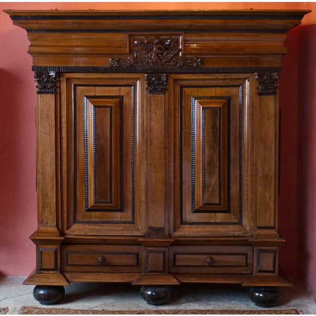 17th Century Baroque Kussenkast Cushion Cabinet For Sale - Image 10 of 11