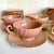 Mid-Century Modern 44 Pieces - 1940's Pink Franciscan Coronado Dinnerware and Serving Set For Sale - Image 3 of 13