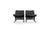 Bautiful and very well-maintained set of two vintage armchairs from Westnofa Vestlandske in Norway. Designed by Ingmar...
