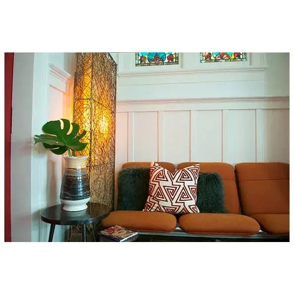 Mid-Century Modern 1970s, Mid-Century Modern Tubular Chrome Sofa by Allsteel in Orange For Sale - Image 3 of 12