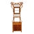 Wood Vintage Chinese Oriental Wood Carving Cloth Rack Panel Wash Basin Stand For Sale - Image 7 of 11