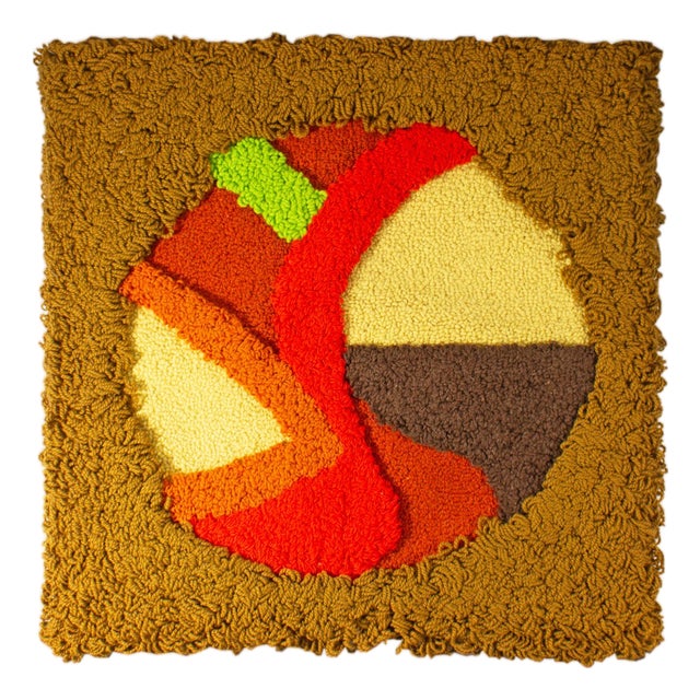 1976 Wool Tapestry by Harry Hilson For Sale