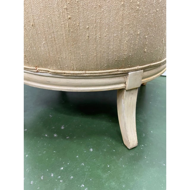 Mid 20th Century Hollywood Regency High Back Chair For Sale - Image 12 of 13