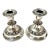 Vintage Silver Plated Candlesticks Made by Lanthe - Set of 2 For Sale