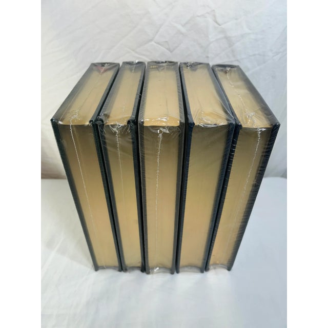 1990s-2000 Vintage Franklin Library, Signed First Edition Society Collection, Leather Books - 5 Pieces. For Sale - Image 9 of 9