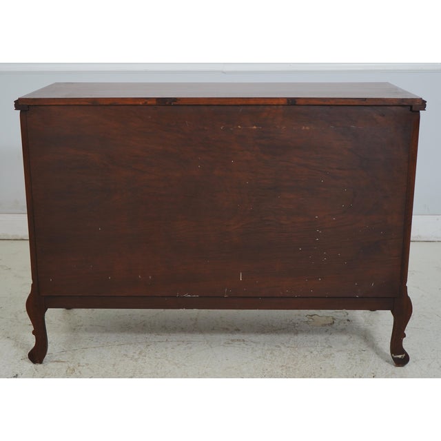 Burger-Klein Vintage Walnut French Carved Chest or Dresser For Sale - Image 17 of 18