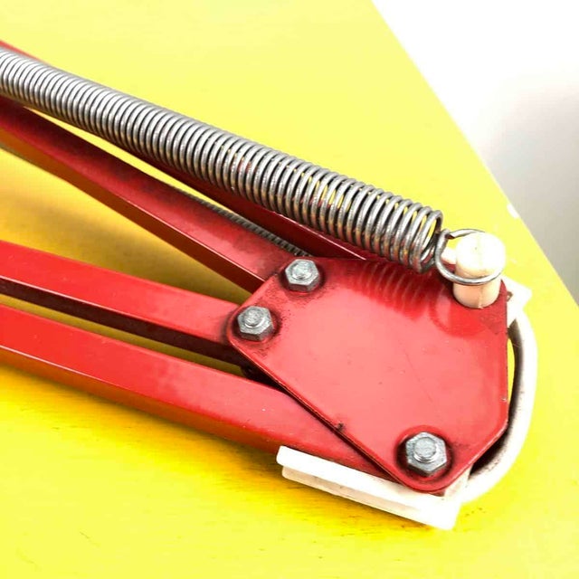 Vintage Industrial Twist Twist Lamp For Sale - Image 5 of 12