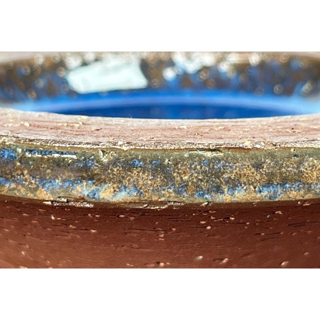 Mid-Century Modern Danish Studio Pottery Candleholder from Michael Andersen Keramik, Bornholm, 1960s For Sale - Image 6 of 14