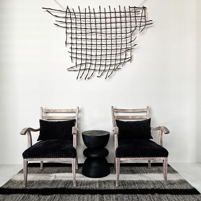 Set of Vintage Coastal Armchairs For Sale - Image 6 of 9