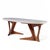 Wood Harvey Probber Mid Century Walnut and Terrazzo Coffee Table For Sale - Image 7 of 8