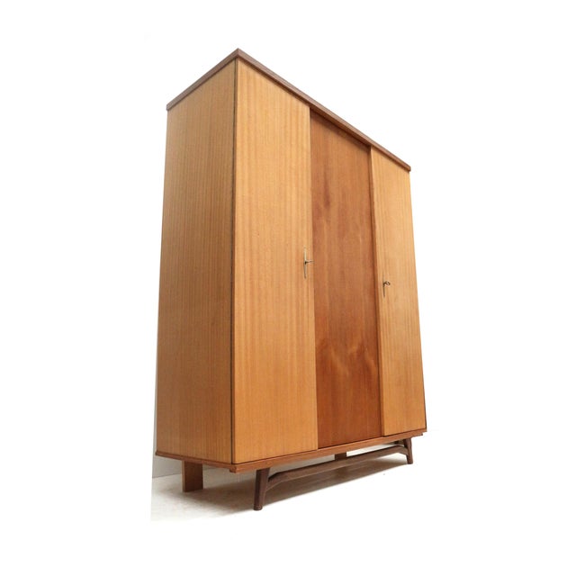 Vintage 3-Door Wardrobe, 1960s For Sale - Image 4 of 9