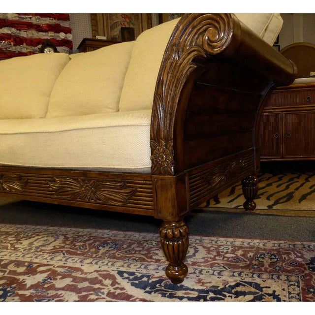 Tommy Bahama Plantation Style Sofa / Daybed With Reversible Cushions