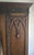 Antique Victorian Gothic Revival Armoire 19th Century, Handcarved Oak For Sale In Dallas - Image 6 of 17