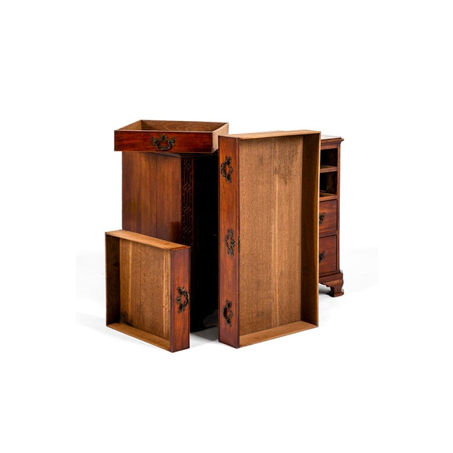 Small George Iii Mahogany Chest For Sale - Image 4 of 14
