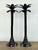 Vintage Monumental Palm Tree Candlesticks - A Pair For Sale - Image 9 of 12