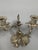 19th Century Pair of Rococo Style Silvered Bronze Candelabra, 19th Century, Louis XV Style For Sale - Image 5 of 11